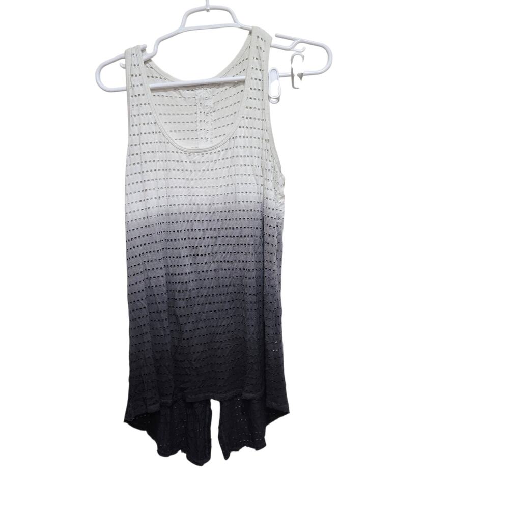 Balance Collection Ombre Open Knit Tank Top Size M